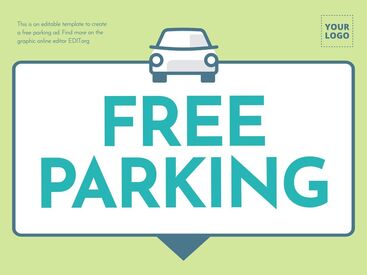Designs éditables de parking en ligne gratuits