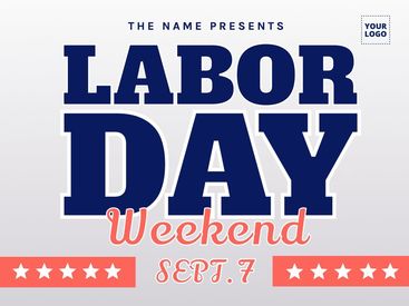 Modelli di promozione per il Labor Day