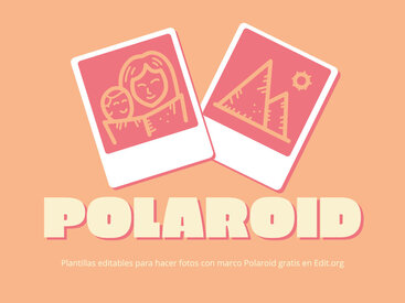 Plantillas de Polaroid gratis online