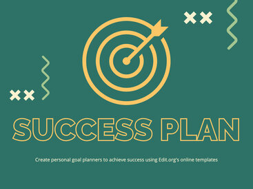 Free Printable Success Plan Templates