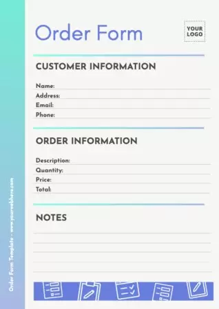 Edit an Order Template