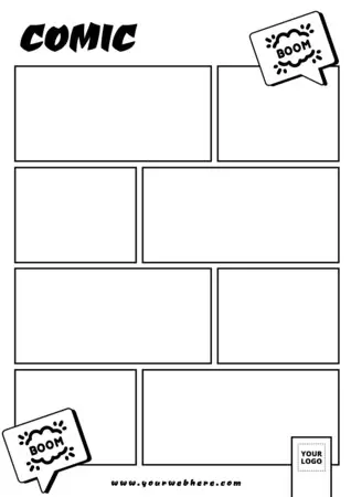 Edit a comic strip template