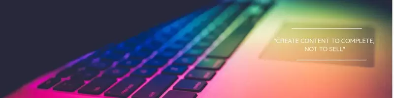 Vorlage LinkedIn-Cover Regenbogen
