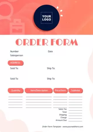 Edit an Order Template