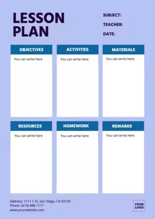 Edit a daily planner