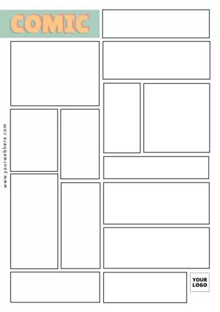 Edit a comic strip template