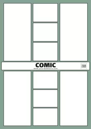Edit a comic strip template