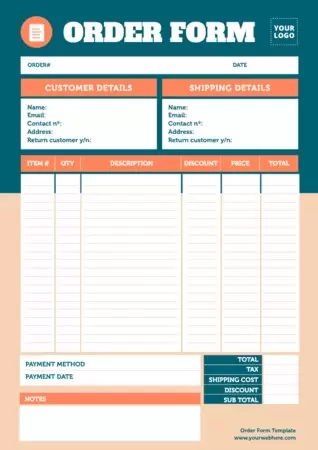 Edit an Order Template