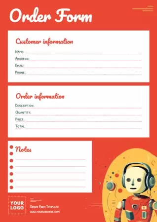 Edit an Order Template