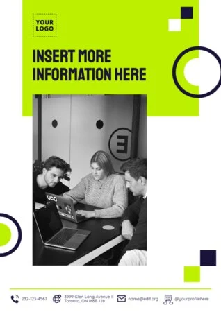 Edit a poster