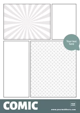 Edit a comic strip template