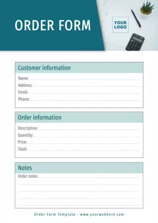 Edit an Order Template