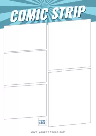 Edit a comic strip template
