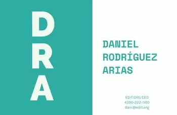Tarjetas de visita