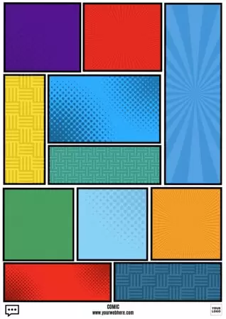 Edit a comic strip template