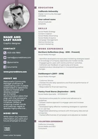 Create your resume