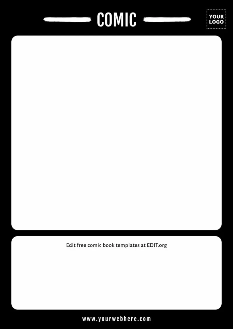 Free comic book paper printable